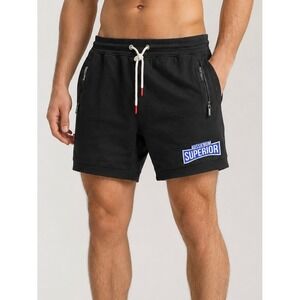 AussieBum Superior Pro-Trainer Mens Large‎ Black Athletic Gym Shorts